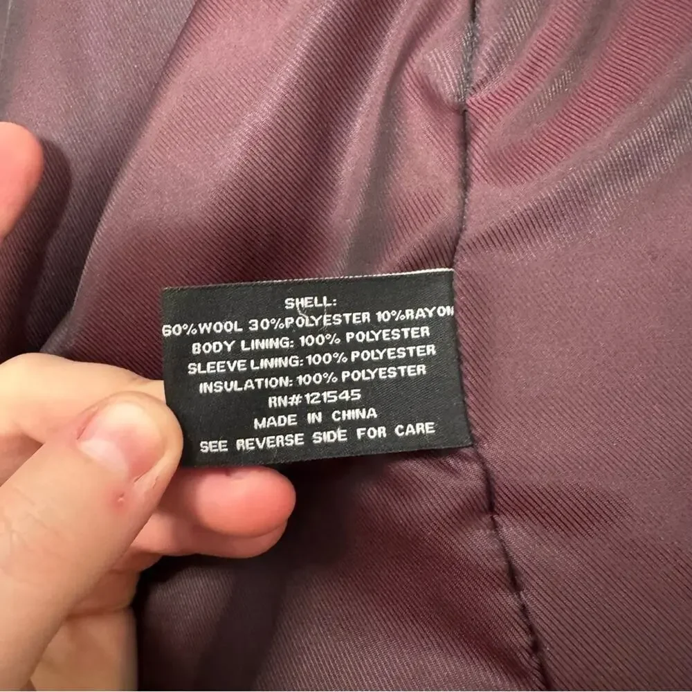 Men's Black Coat